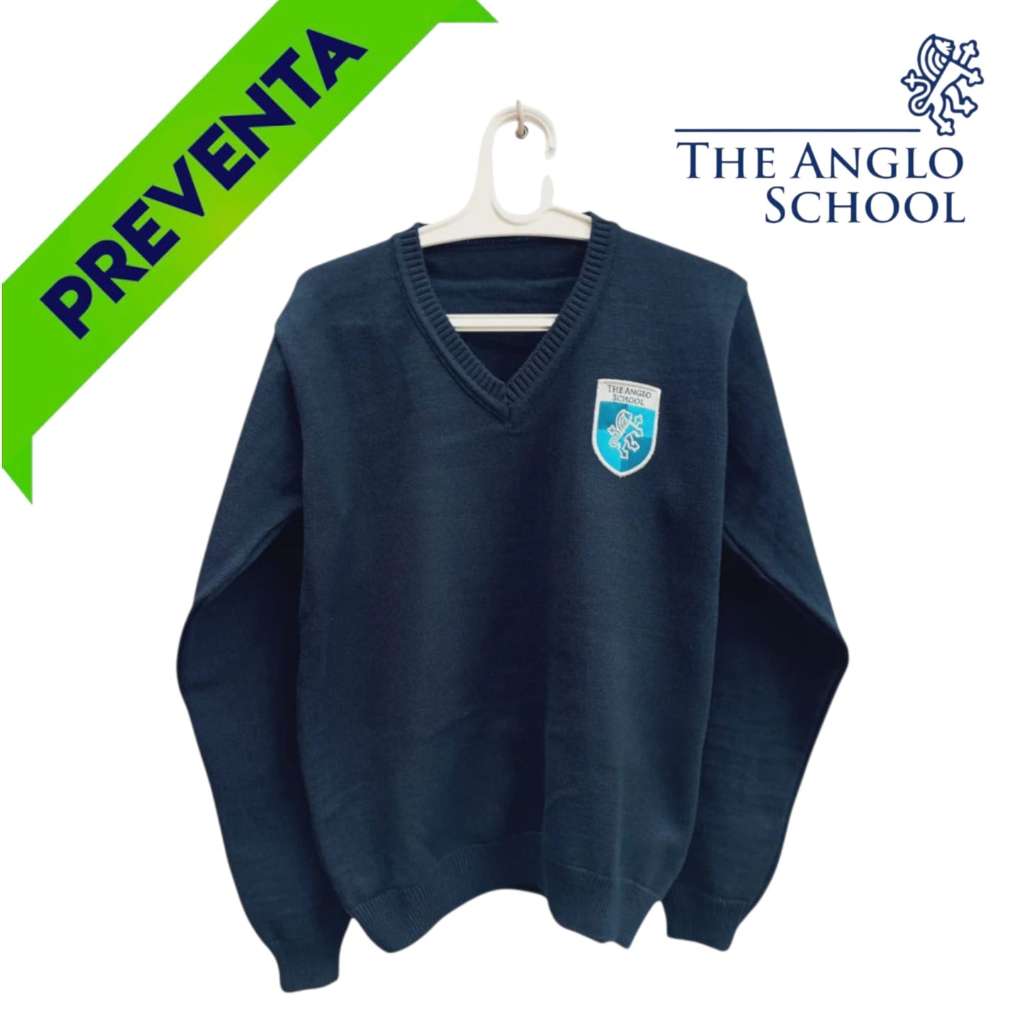 BUZO TEJIDO BORDADO PREVENTA