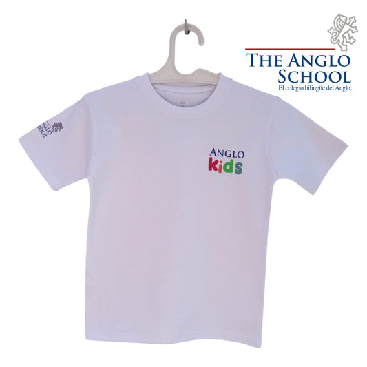 Remera algodón ANGLO KIDS MANGA CORTA